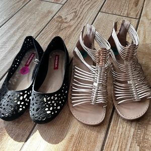 sandal bundle size 4 girl shoe bundle